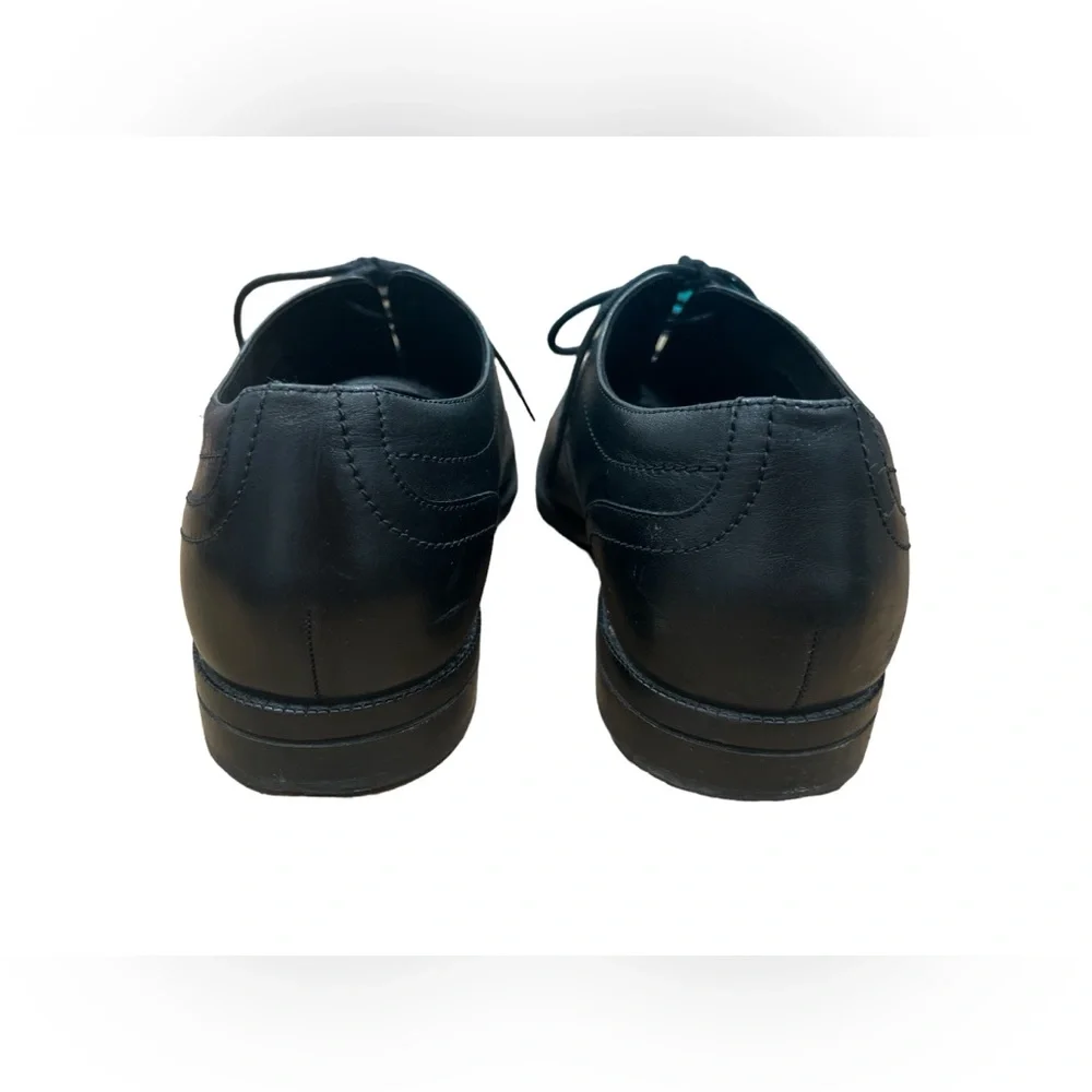 Cole‎ Haan Sawyer Oxford Cap Toe Black Dress Shoes Men's Size 12M Style C35106